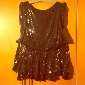 Free People Sequin Shirt/Dress.